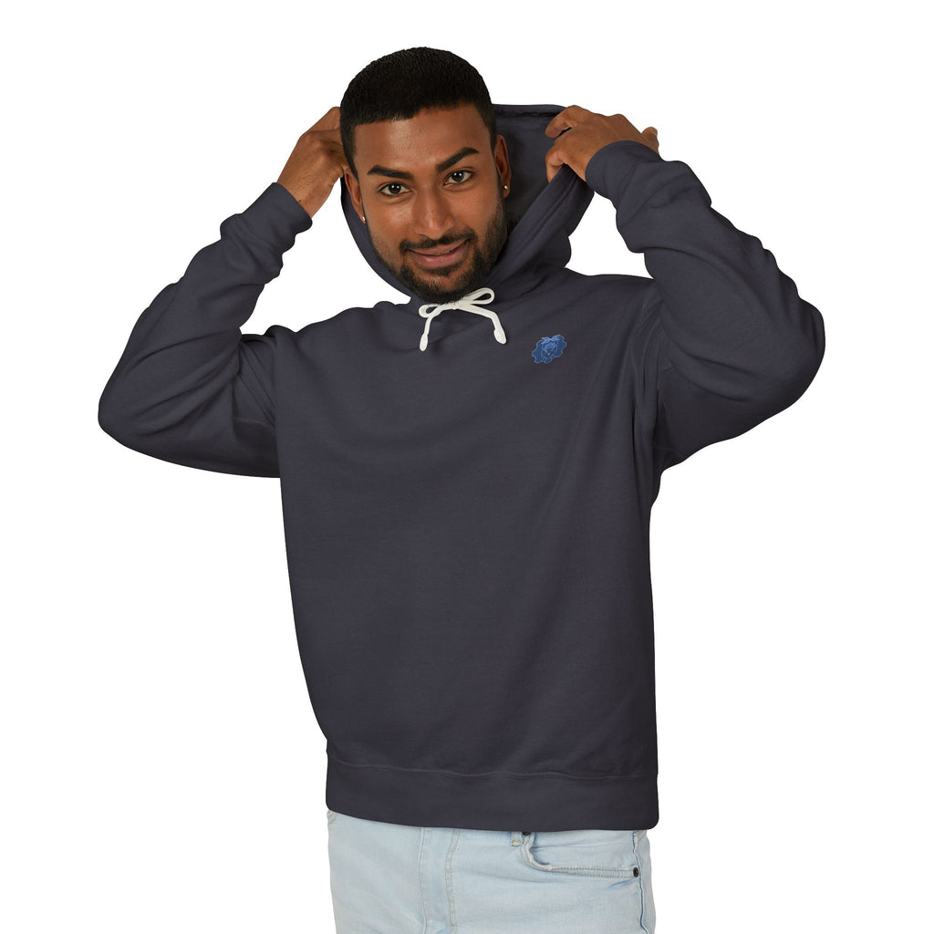 Sandrone & Pulonia Blueprint Unisex Lightweight Hooded Sweatshirt