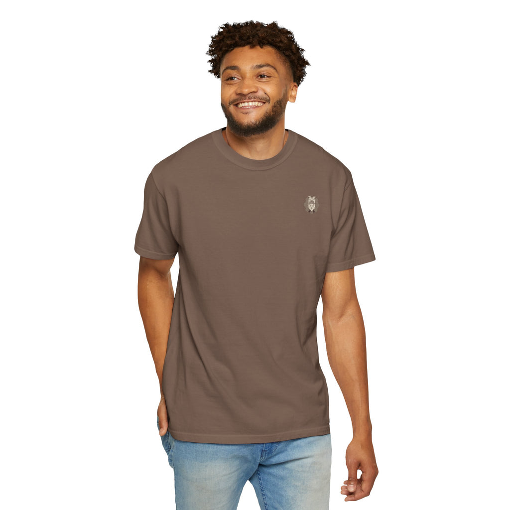 Sandrone & Pulonia Beige Blueprint Unisex T-shirt