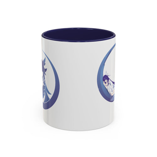 Columbina & Constellation Blue Indigo Accent Mug