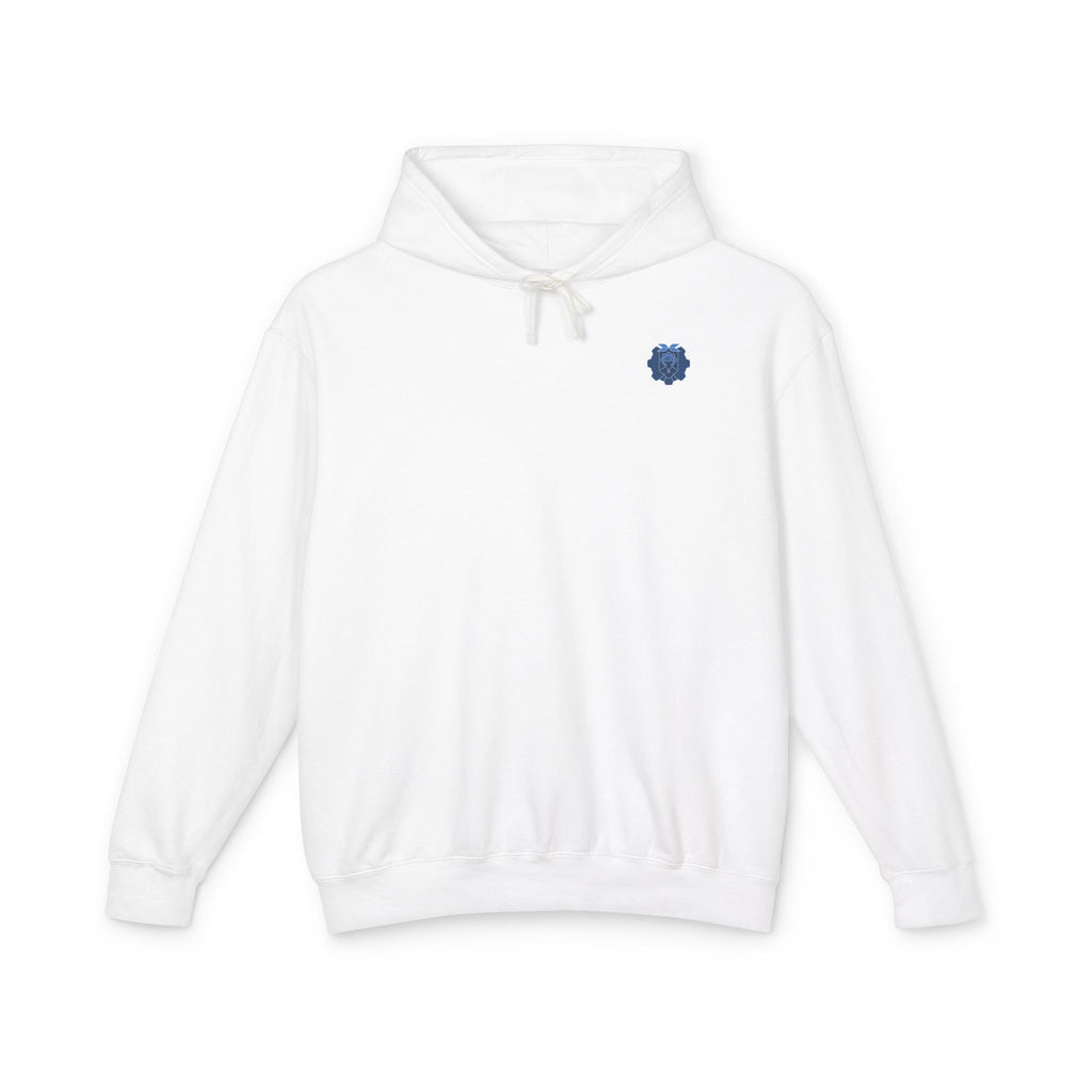 Sandrone & Pulonia Blueprint Unisex Lightweight Hooded Sweatshirt