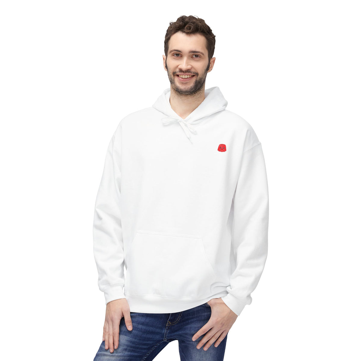 Jello Impact Unisex Midweight Softstyle Fleece Hoodie