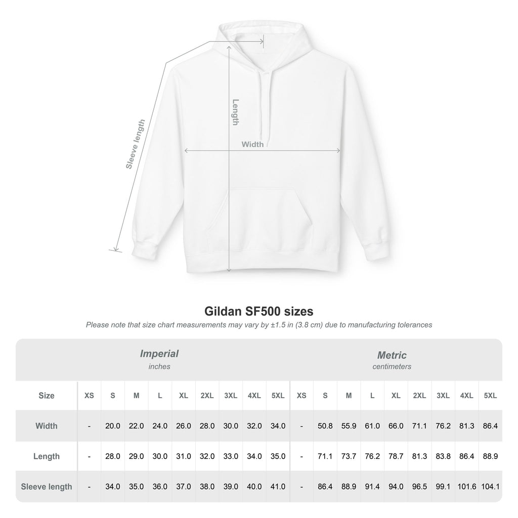 Jello Impact Unisex Midweight Softstyle Fleece Hoodie