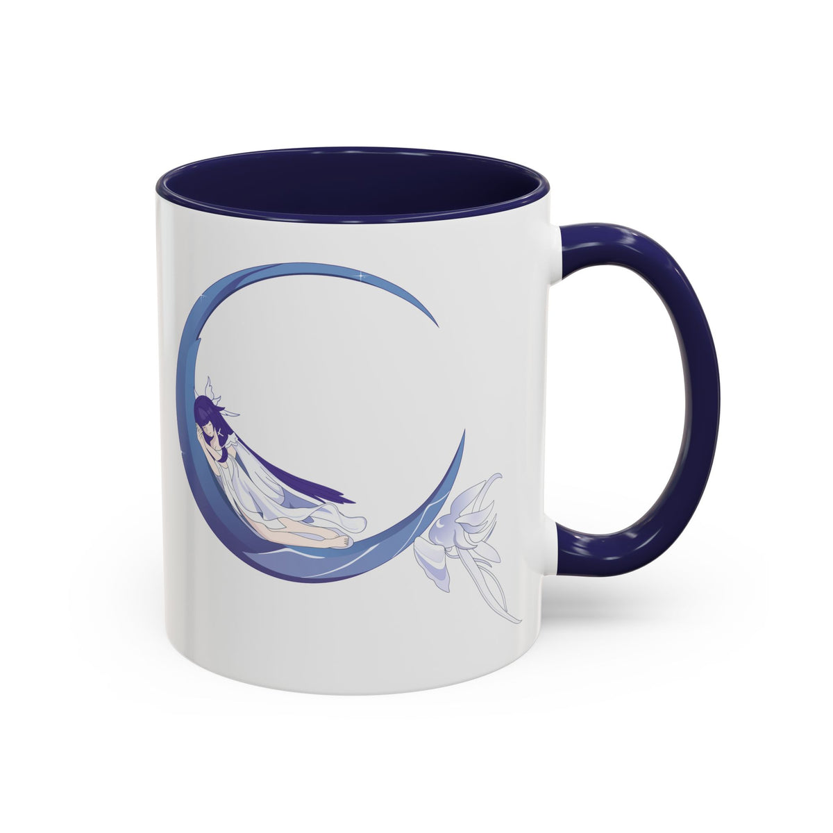 Columbina & Constellation Blue Indigo Accent Mug