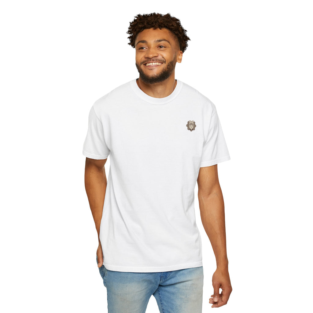 Sandrone & Pulonia Beige Blueprint Unisex T-shirt