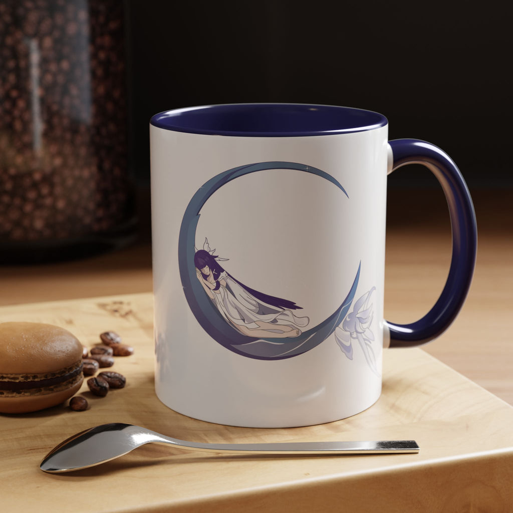 Columbina & Constellation Blue Indigo Accent Mug